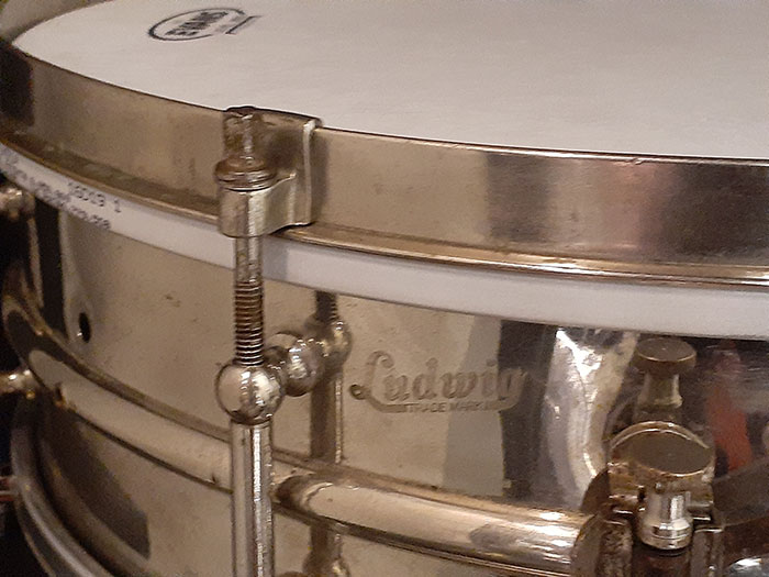 LUDWIG&LUDWIG 【VINTAGE】1923-25  The Original All-Metal（ N.O.B. ）All-Around Drum 14×5 ラディックアンドラディック サブ画像2