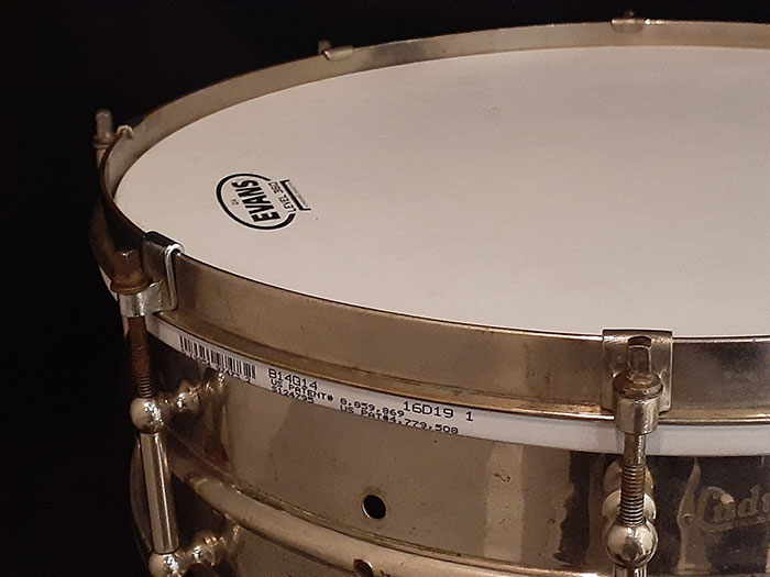 LUDWIG&LUDWIG 【VINTAGE】1923-25  The Original All-Metal（ N.O.B. ）All-Around Drum 14×5 ラディックアンドラディック サブ画像3
