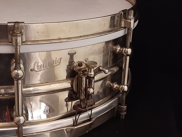 LUDWIG&LUDWIG 【VINTAGE】1923-25  The Original All-Metal（ N.O.B. ）All-Around Drum 14×5 ラディックアンドラディック サブ画像4