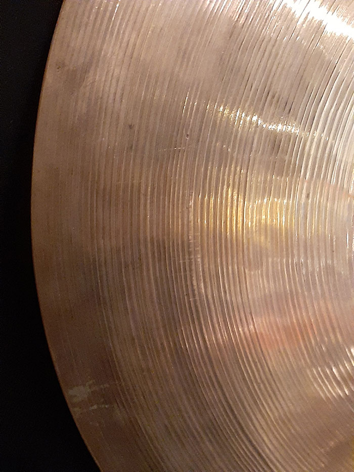 Zildjian 【シカゴ選定買付個体・VINTAGE】50s OLD A Small Stamp 18 CRASH  1483g ジルジャン サブ画像3