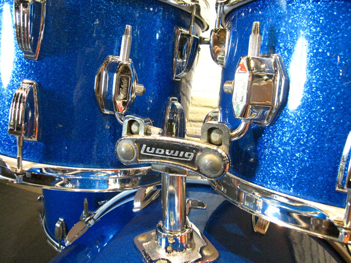 Ludwig 1970' BigBeat Kit 22 12 13 16 Sparkling Blue Pearl ラディック サブ画像2