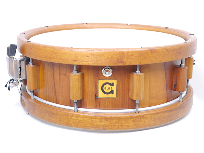 aural  14"x5" classic select pear/wood hoop（Double Strainer）