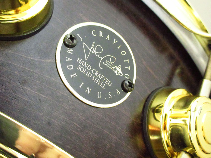 dw 【委託中古品】2001' Drum Workshop Craviotto Series Solid Maple Purple Satin 14×5.5 ディーダブリュー サブ画像2