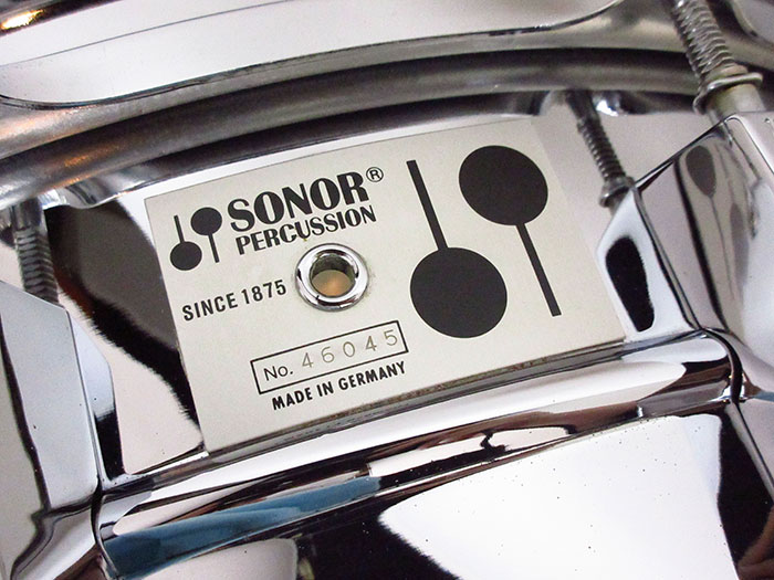 SONOR 【委託品/VINTAGE】80's D505 Phonic Series Ferromangane Steel ソナー サブ画像1