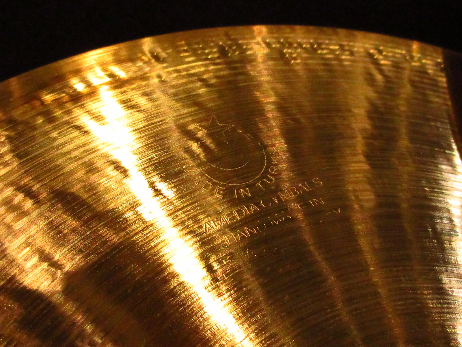 Amedia 【中古品】Vintage 14 HiHats Cymbal 1,075g/1,218g アメディア サブ画像2