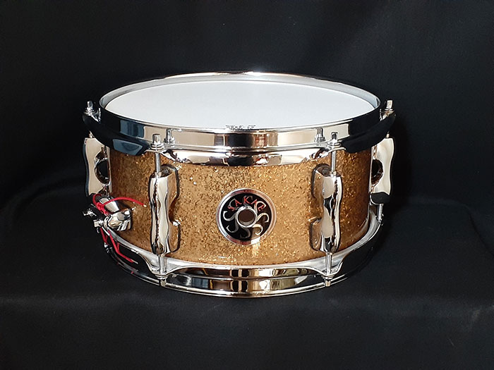 SAKAE DRUM 【中古品・made in Japan】Almighty Maple SD1050MA  PINK CHAMPAGNE  プロラケケース付 サカエ