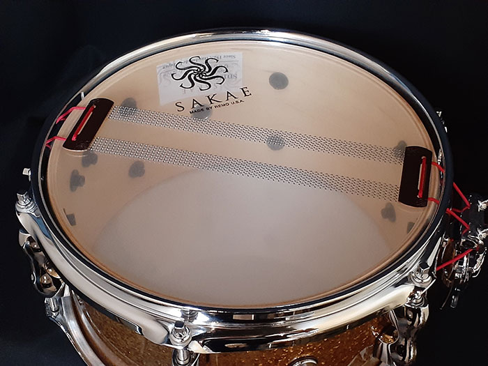 SAKAE DRUM 【中古品・made in Japan】Almighty Maple SD1050MA  PINK CHAMPAGNE  プロラケケース付 サカエ サブ画像5