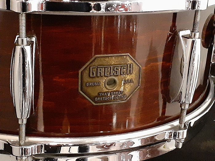 GRETSCH 【VINTAGE】76'-77' #4157 14X5,5  Walnut  Jasper Shell グレッチ サブ画像1