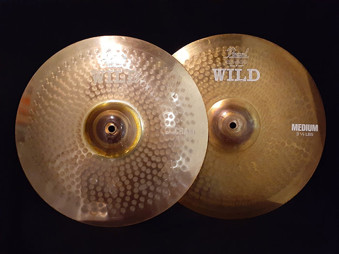 【中古品】WILD CX-600 14" HiHats 938g/1,281g