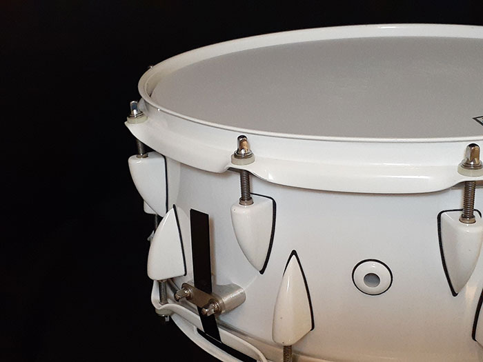 OCDP 【中古品・MADE IN USA】Maple 10ply 14x5,5 All White オレンジカウンティードラムアンドパーカッション サブ画像2