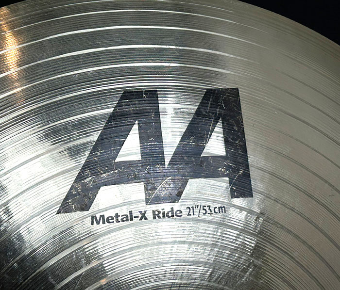 SABIAN AA 【中古品】AA 21 Metal-X Ride / 3,510g セイビアン AA サブ画像1