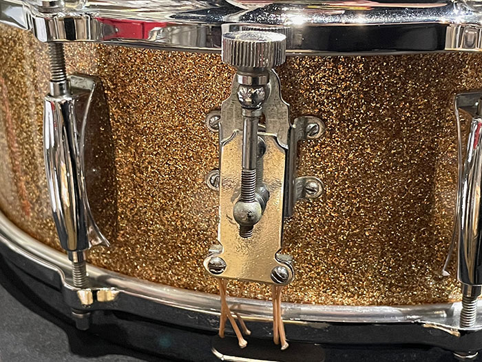 GRETSCH 【VINTAGE】1965' NameBand No.4157 Champagne Sparkle Pearl Snare Drum 14×5.5 グレッチ サブ画像4