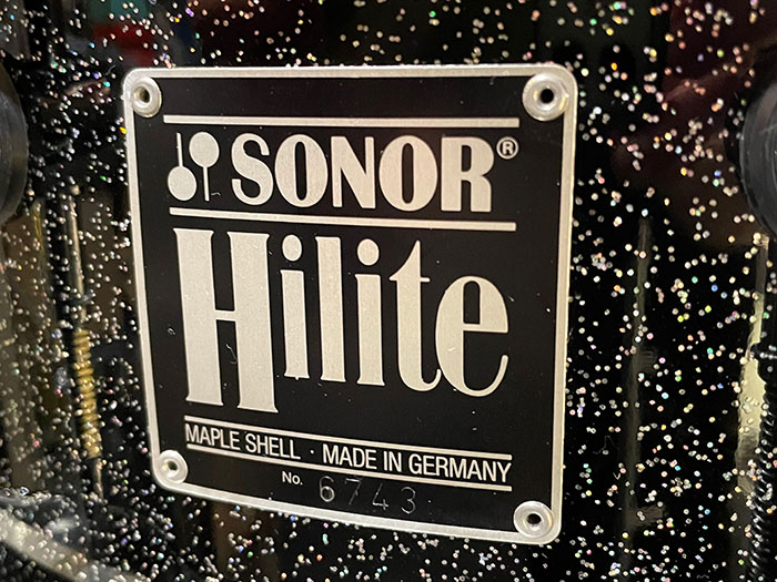 SONOR 【委託中古品】1989' HD-500BD Hilite Black Diamond ソナー サブ画像1