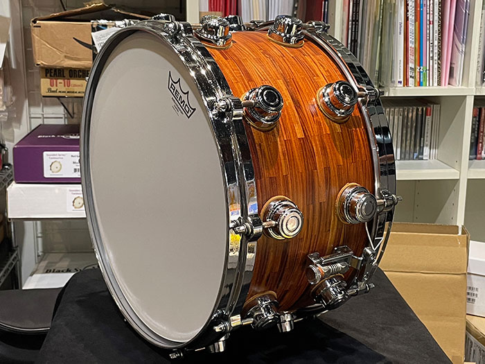 Sota Drums Amazon Rosewood Segment Block Shell Snare Drum 14×8 ソタ・ドラムス サブ画像11