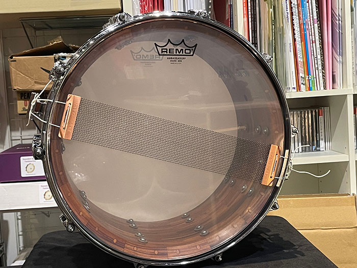 Sota Drums Amazon Rosewood Segment Block Shell Snare Drum 14×8 ソタ・ドラムス サブ画像6