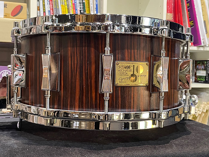 SONOR 【VINTAGE】HLD581 Signature Series / Indonesian Makassar Ebony 12Lug Beech Heavy ソナー