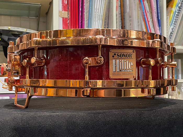 SONOR 【中古品】EHD400RM / Hilite Exclusive Snare Drum Red Maple 14×4 ソナー