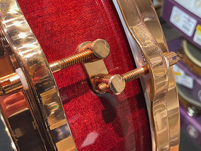 SONOR 【中古品】EHD400RM / Hilite Exclusive Snare Drum Red Maple 14×4 ソナー サブ画像7