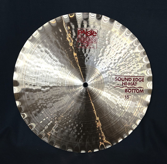 PAiSTe 2002 【中古品】2002 15 Sound Edge Hi-hat  1,142g/1,270g  パイステ 2002 サブ画像5