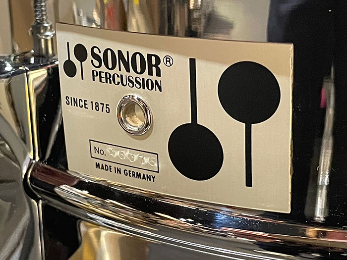 SONOR 【VINTAGE】D526 Phonic Ferromanganese Steel Parallel Action 14×6.5 ソナー サブ画像1