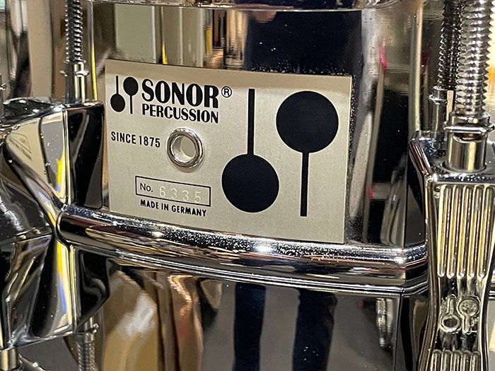 SONOR 【中古品】D506 Phonic Series Ferromanganese Steel 14×6.5 ソナー サブ画像1