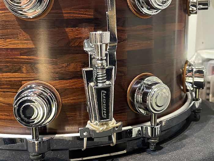 CANOPUS Sota Amazon Rosewood Segment Block Shell Snare Drum 14×8 カノウプス サブ画像2