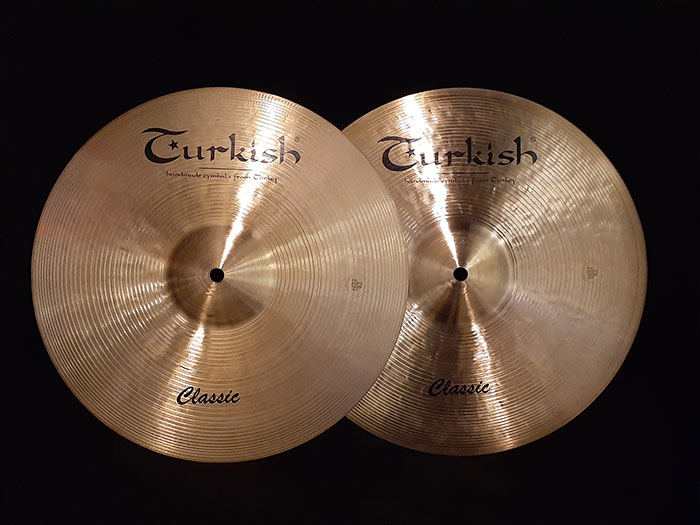 【中古品】Classic Series 14" Hihats 1062g,1263g [TU-CL14H]