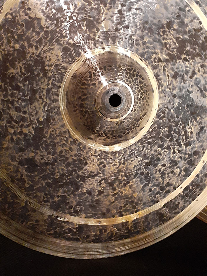 emjmod cymbals 【オススメハッツ】14Double A-Side hihats 1141g,1129g イーエムジェーモッドシンバル サブ画像2