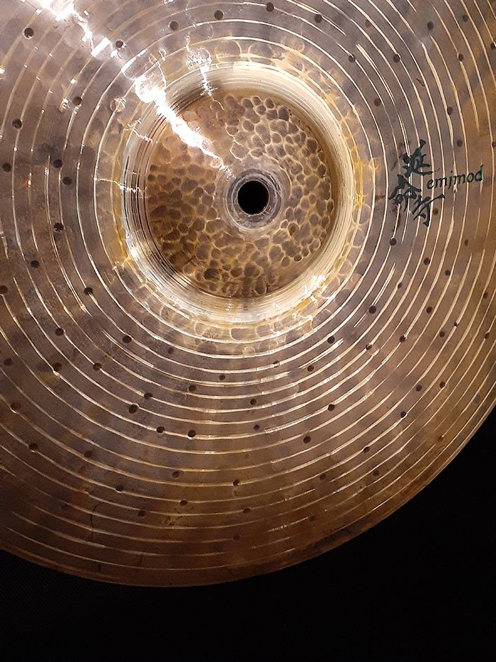 emjmod cymbals 【オススメハッツ】14Double A-Side hihats 1141g,1129g イーエムジェーモッドシンバル サブ画像4
