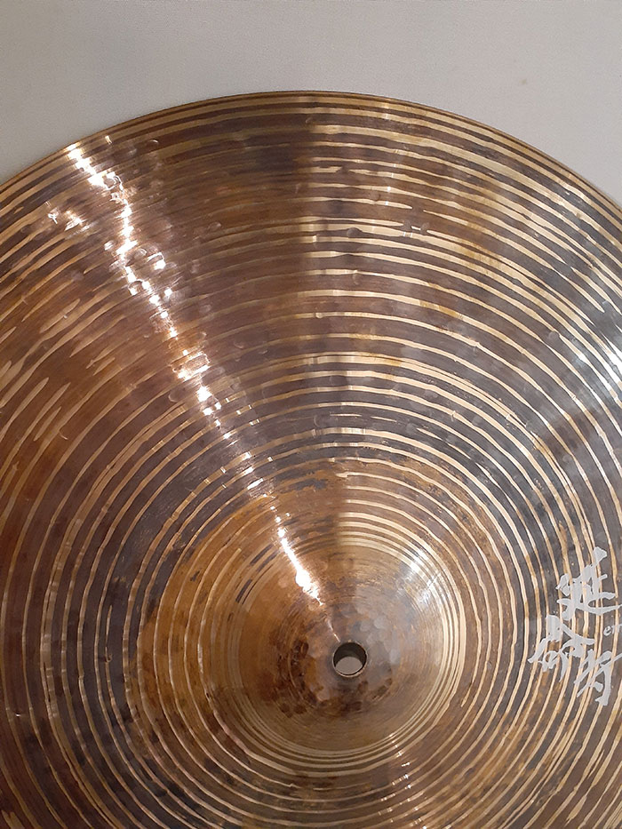 emjmod cymbals 17 Double A-Side hihats 1429g,1670g イーエムジェーモッドシンバル サブ画像5