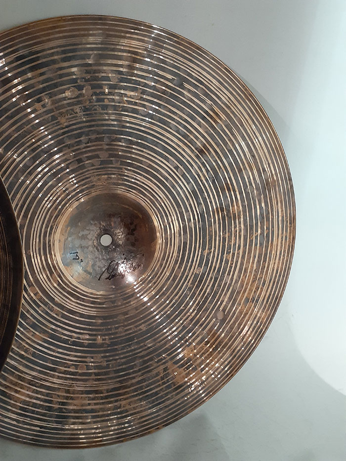 emjmod cymbals 17 Double A-Side hihats 1429g,1670g イーエムジェーモッドシンバル サブ画像8