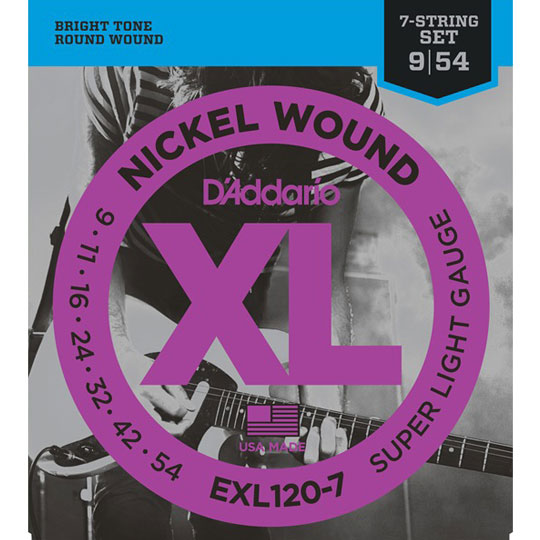 EXL120-7 [Nickel Wound 7弦 09-54]
