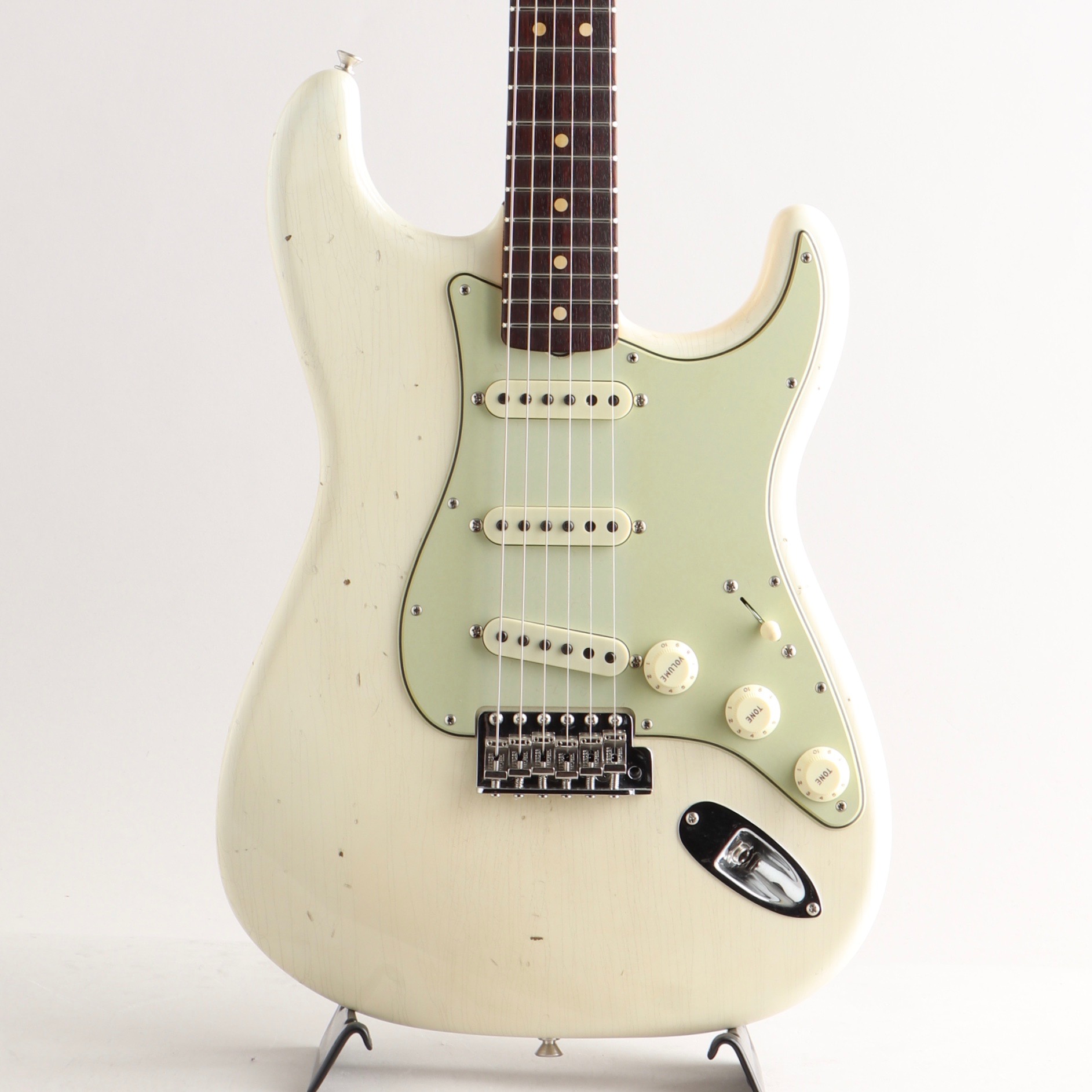 2021 Collection 63 Stratocaster Journeyman Relic/Aged Olympic White【S/N:CZ553648】