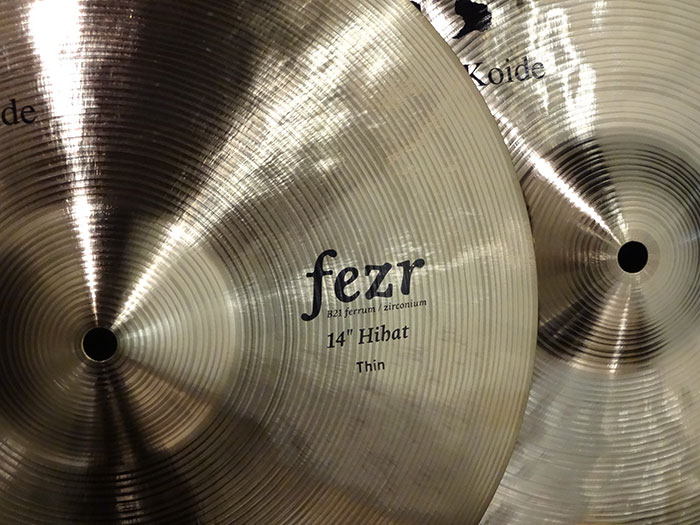 小出シンバル Fezr 14 Hi-hats Set 【Top Thin & Bottom Medium】 コイデシンバル サブ画像1