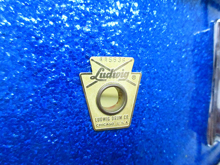 Ludwig 【VINTAGE】1967' Jazz Festival Sparkling Blue Pearl 14×5.5  ラディック サブ画像1