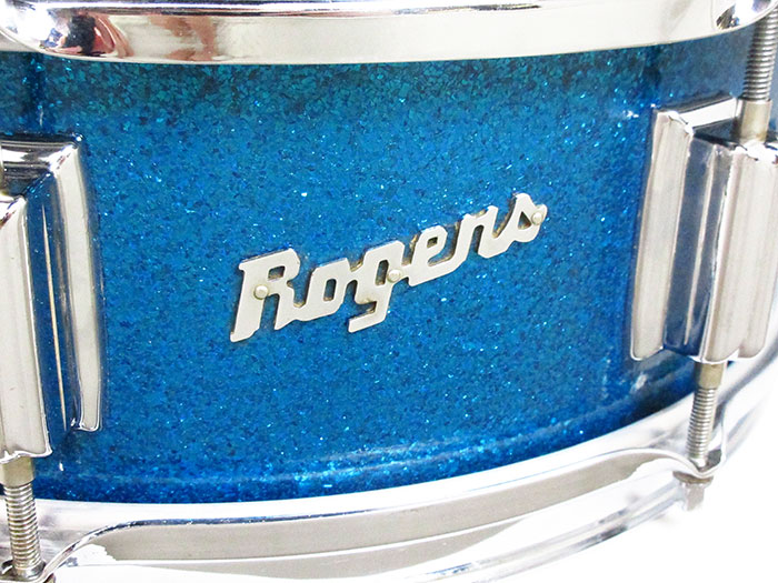Rogers 【VINTAGE】60's PowerTone Sparkling Blue Pearl Cleveland 14×5 ロジャース サブ画像1