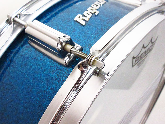 Rogers 【VINTAGE】60's PowerTone Sparkling Blue Pearl Cleveland 14×5 ロジャース サブ画像7