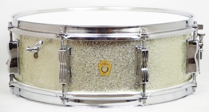 Ludwig 【VINTAGE】60's Jazz Festival sparkling silver pearl ラディック