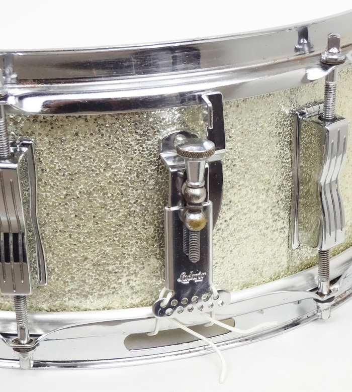 Ludwig 【VINTAGE】60's Jazz Festival sparkling silver pearl ラディック サブ画像3