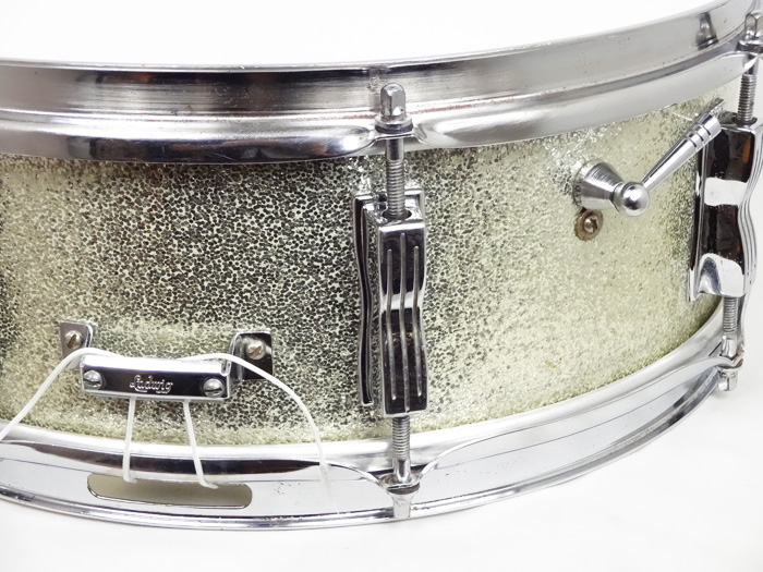 Ludwig 【VINTAGE】60's Jazz Festival sparkling silver pearl ラディック サブ画像5