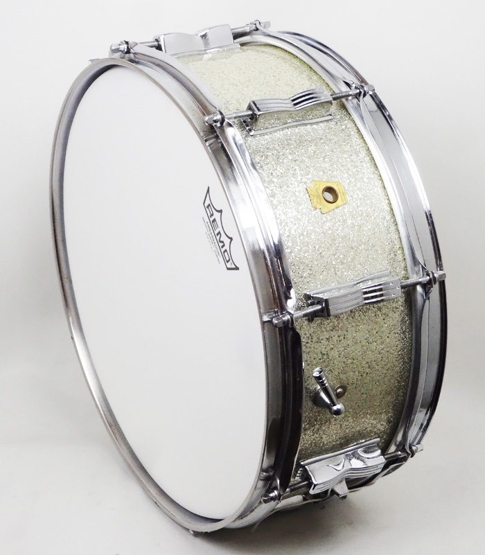 Ludwig 【VINTAGE】60's Jazz Festival sparkling silver pearl ラディック サブ画像9