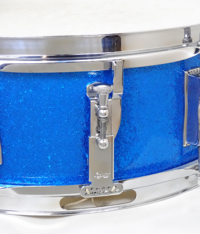 Ludwig 【VINTAGE】1968' Pioneer Sparkling Blue Pearl 14×5.5 Full Original w/ UFO Case ラディック サブ画像2