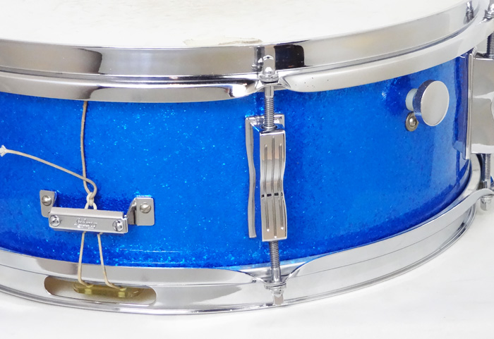 Ludwig 【VINTAGE】1968' Pioneer Sparkling Blue Pearl 14×5.5 Full Original w/ UFO Case ラディック サブ画像4