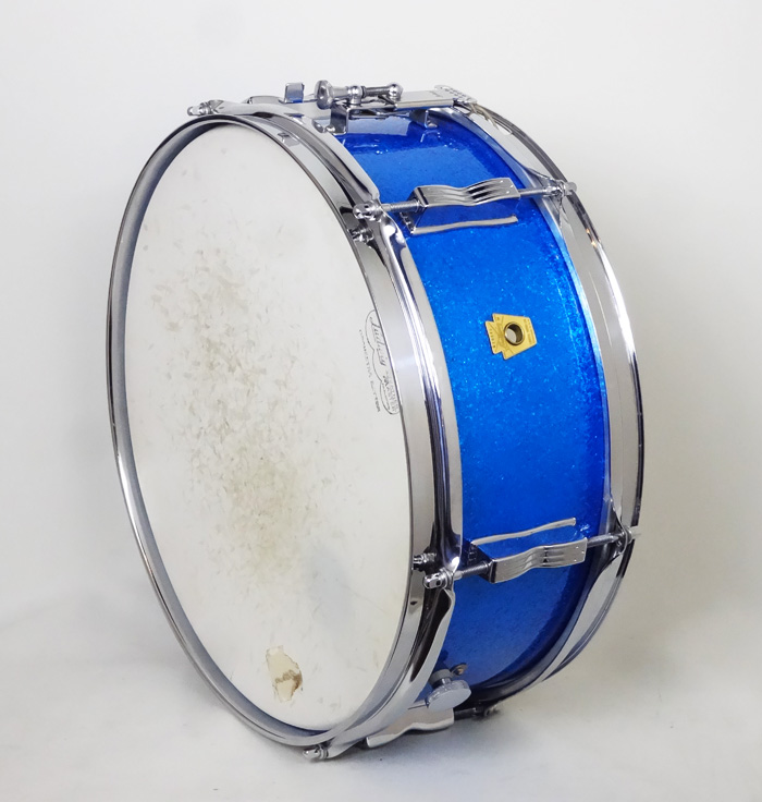 Ludwig 【VINTAGE】1968' Pioneer Sparkling Blue Pearl 14×5.5 Full Original w/ UFO Case ラディック サブ画像7