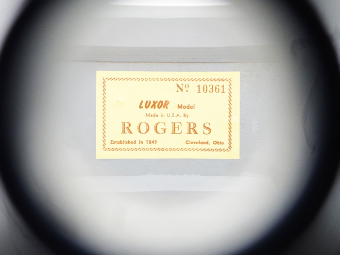 Rogers 【VINTAGE】60's Luxor Model Blue&Silver Duco 14x5 Cleveland Ohio ロジャース サブ画像6