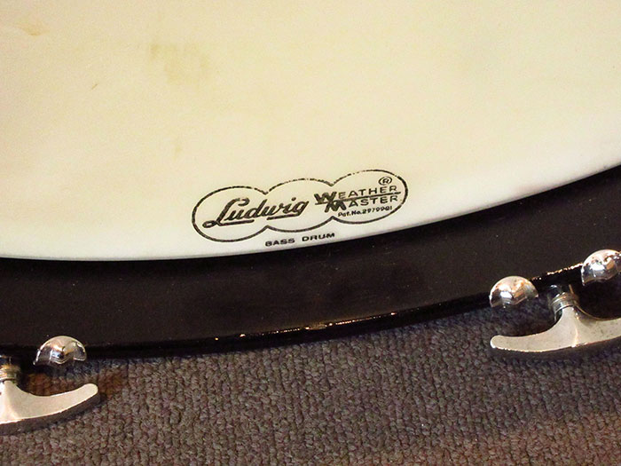 Ludwig 【VINTAGE】1964' Super Classic White Marine Pearl 22 13 16 COB Hoops ラディック サブ画像11