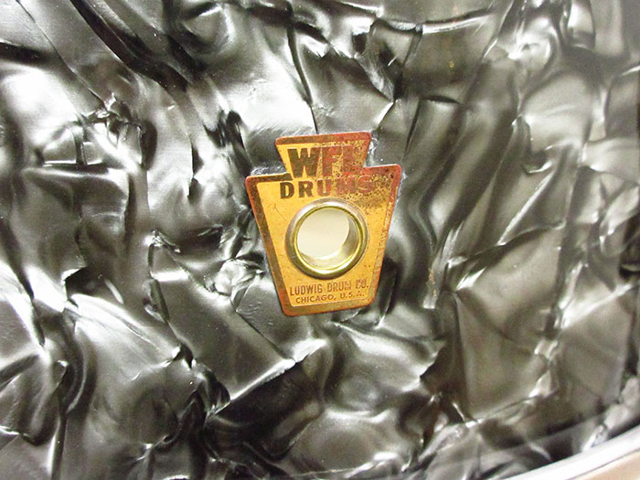 WFL 【VINTAGE】Rare!! 1953-56' “Super Porto-Pak” WFL Badge Black Diamond Pearl 13×5.5 ダブリューエフエル サブ画像1