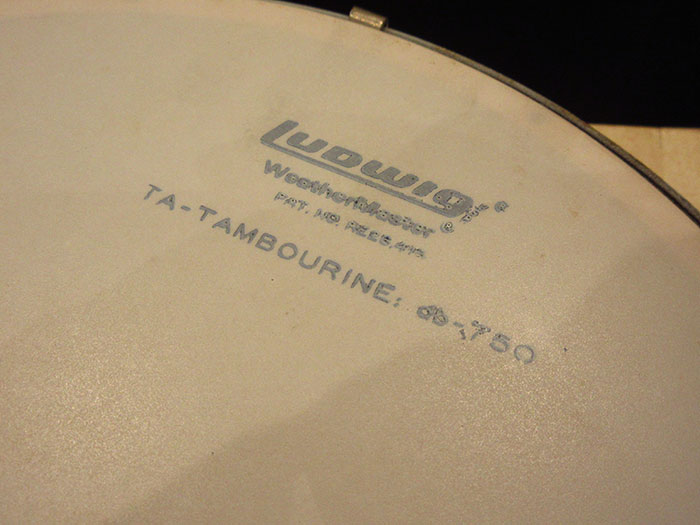 Ludwig 【VINTAGE】No.99 Wood Tambourine 10サイズ / Tunable Type ラディック サブ画像1