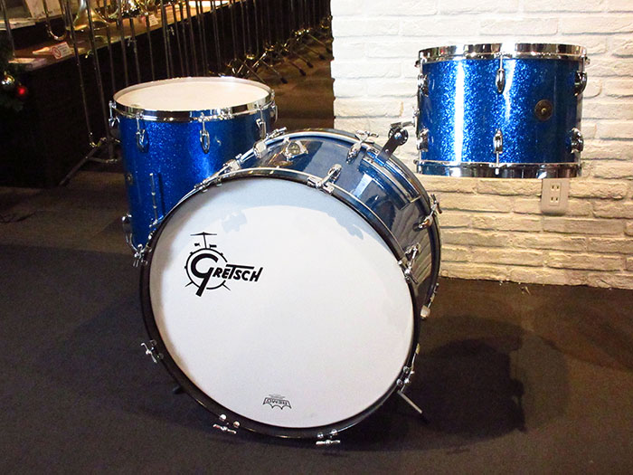 GRETSCH 【VINTAGE】50's PX4015 BroadKaster Name Band 22 13 16 Blue Sparkle Pearl グレッチ サブ画像1