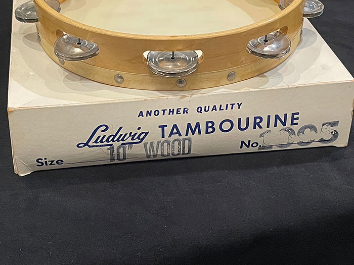 Ludwig 【VINTAGE】NOS!! No.1095 Professional Tambourine 10サイズ /  Single Row  ラディック サブ画像1